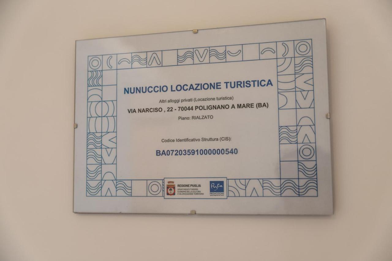Nunuccio - Locazione Turistica Apartment โปลีญาโนอามาเร ภายนอก รูปภาพ